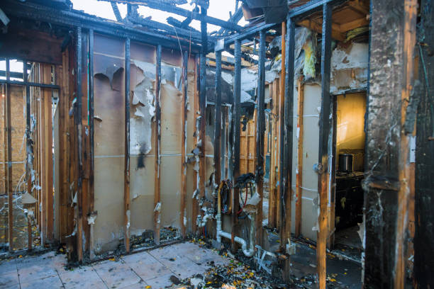 Professional Fire Damage Repair technician working in Rockton, IL